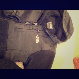 Fleece hooded jacket